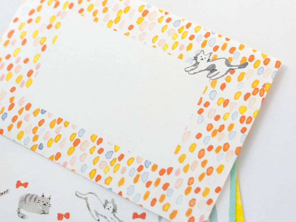 Thumbnail: furukawa cats cartoon letter set