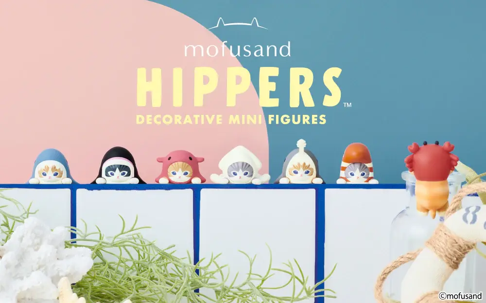 mofusand hippers doll mini figure