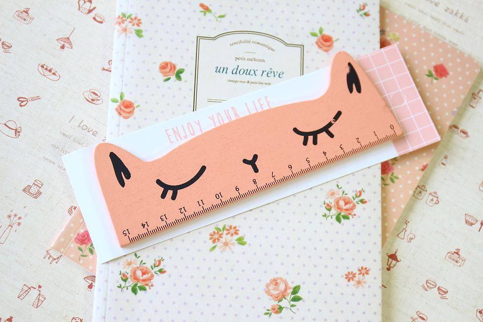 Thumbnail: good cat cute cartoon ruler