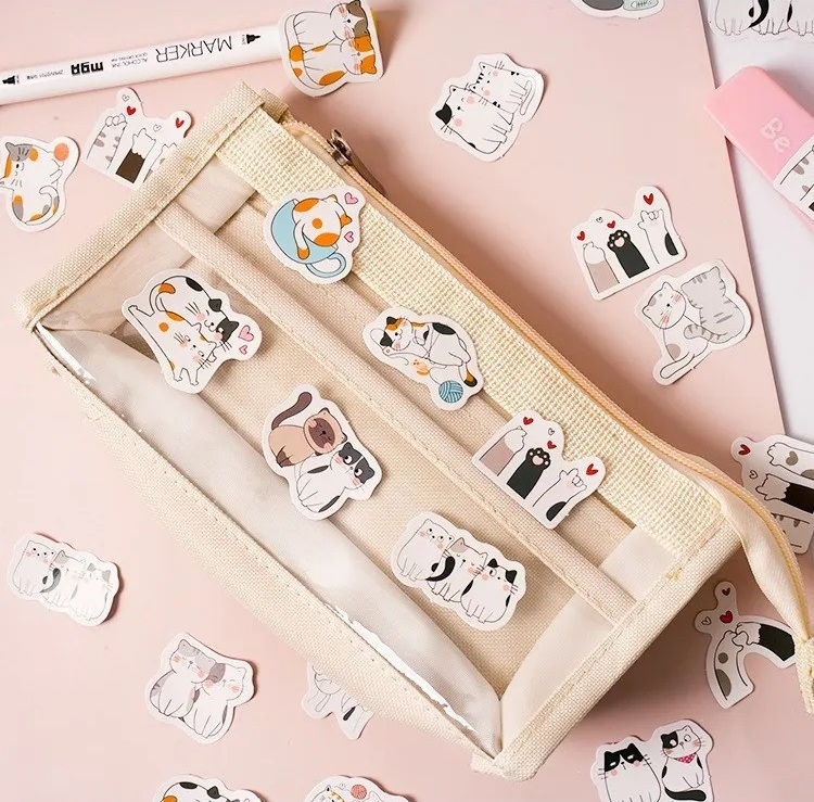 Thumbnail: cute cats etari life cartoon shapes stickers