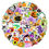 Thumbnail: happy halloween large cartoon stickers