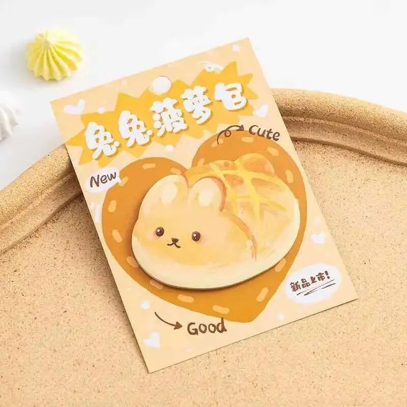 Thumbnail: creative bread cartoon sticky notes