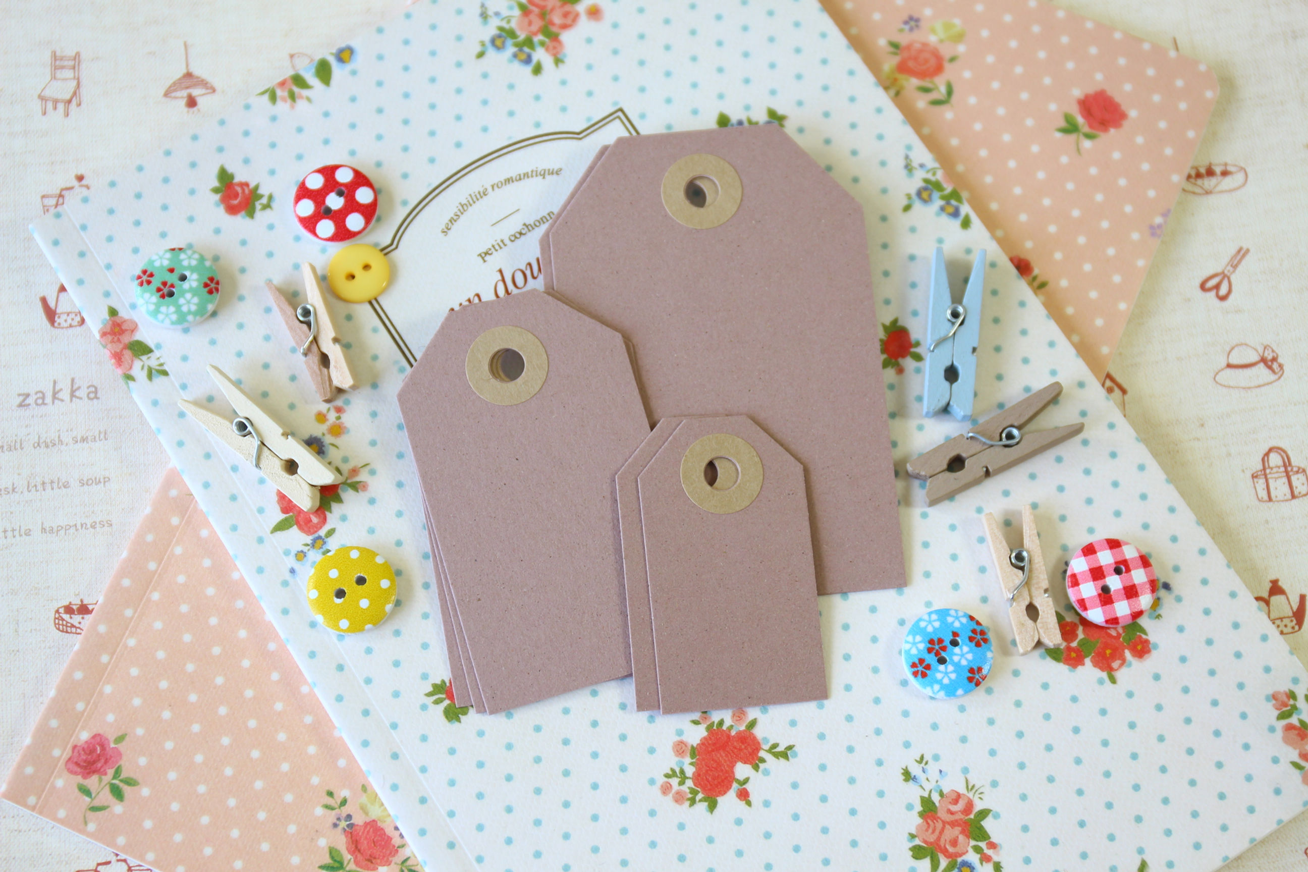 almond crush brown luggage tags