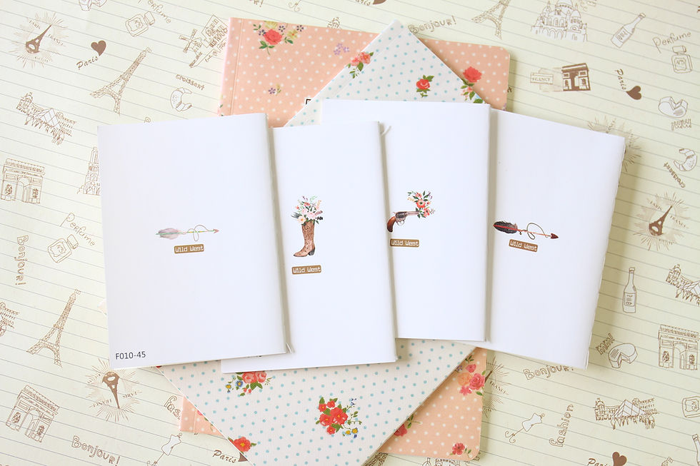 Thumbnail: wild west mini cartoon notebook