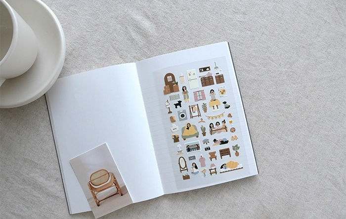 Thumbnail: suatelier vlog home cartoon stickers