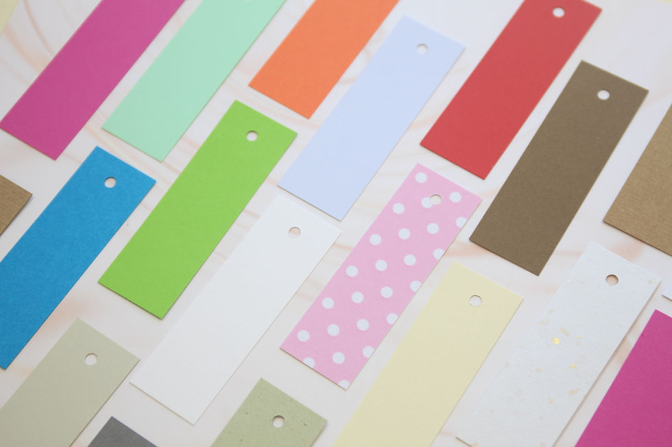 Thumbnail: thin gift tags
