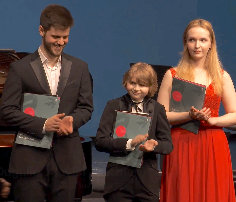Elisey Mysin, lauréat de l'International Mozart Competition, Salzbourg, 2026
