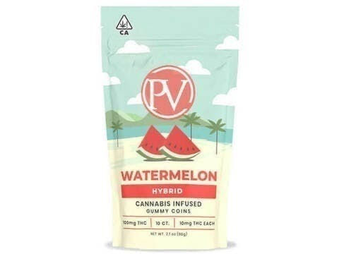 Platinum Vape | Watermelon | Gummy Coins | 10pk