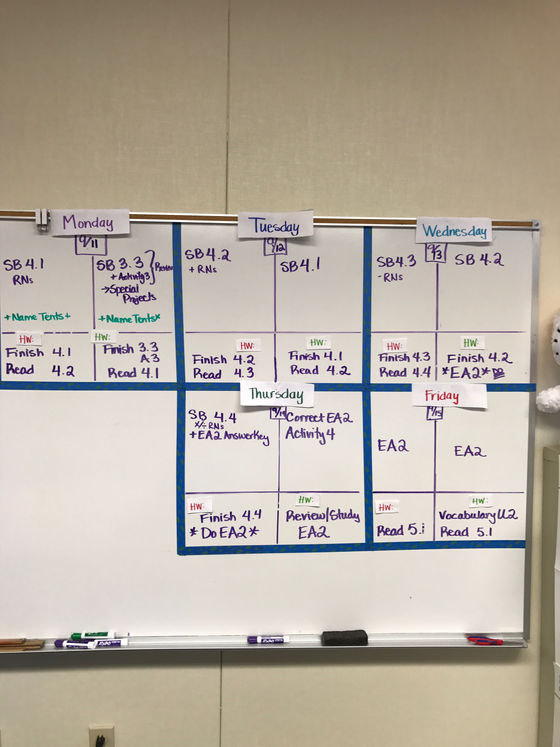 Agenda 9/11-9/15