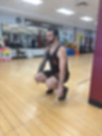 Sifu Keith Mazza, Jr. pictured, demonstrating Hindu squat