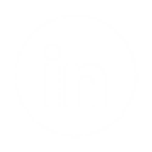 LinkedIn white icon