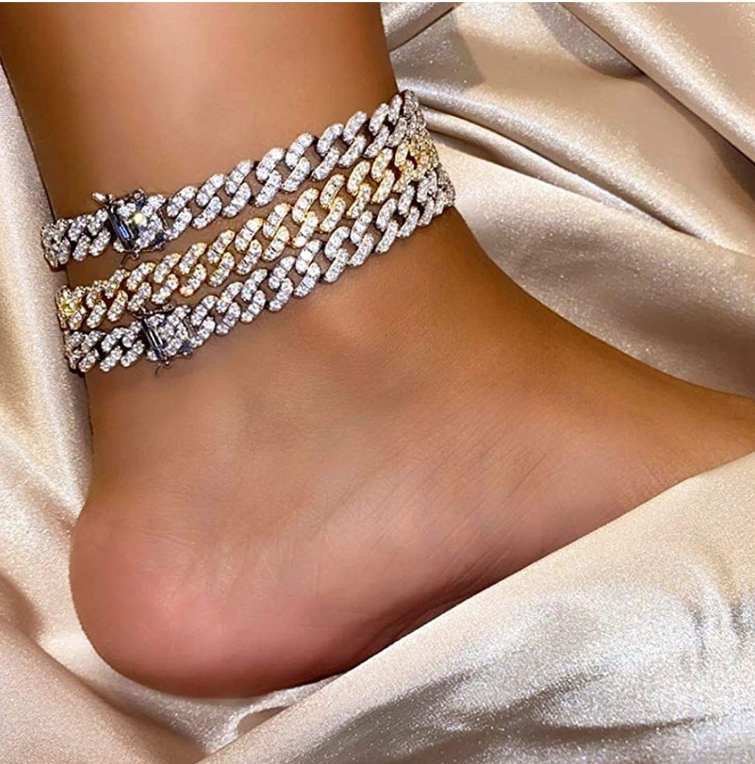 Cuban Link Anklet 8mm