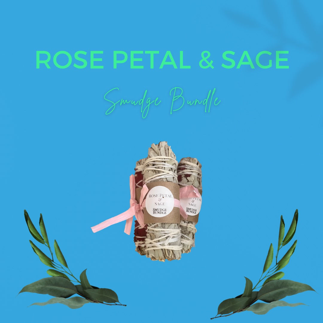 Rose Petal & Sage Smudge Bundle