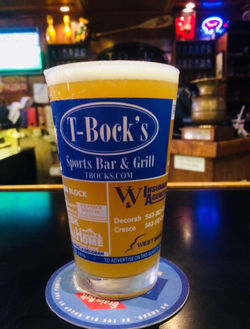 Beer at T-Bock's Decorah