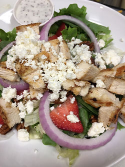 Salad at T-Bock's Sports Bar &