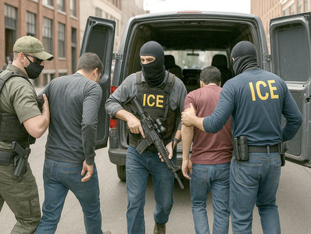 U.S. Citizens being rounded up by ICE - Trump's private army