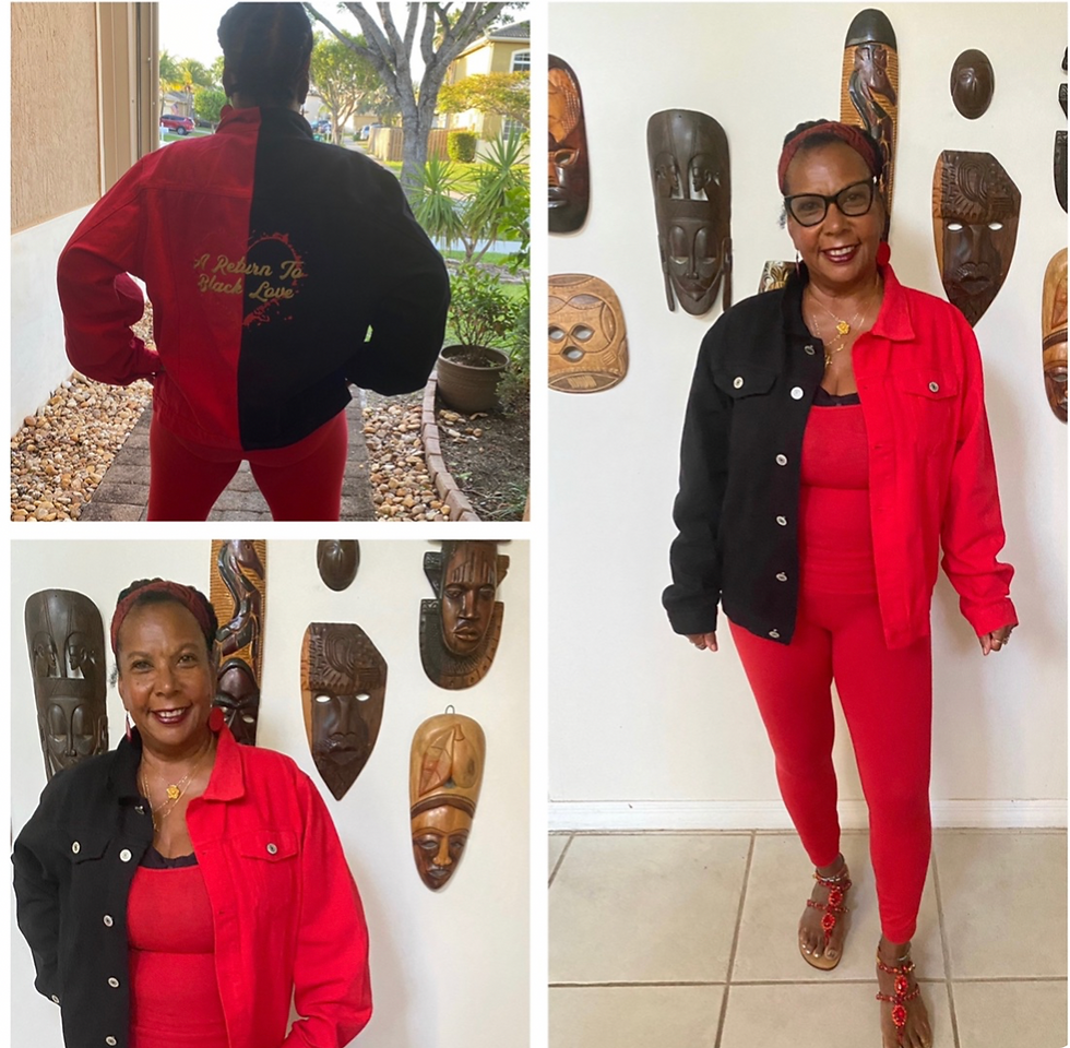 Thumbnail: A Return  To Black Love Jacket--Special Order