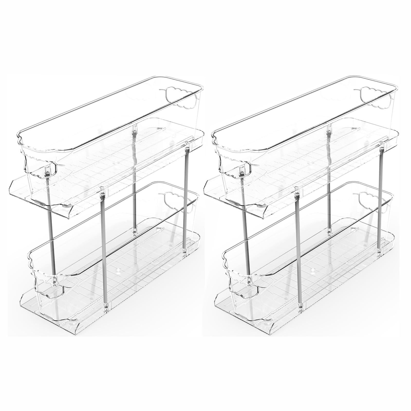 Clear 2-Tier Under Sink Organizer