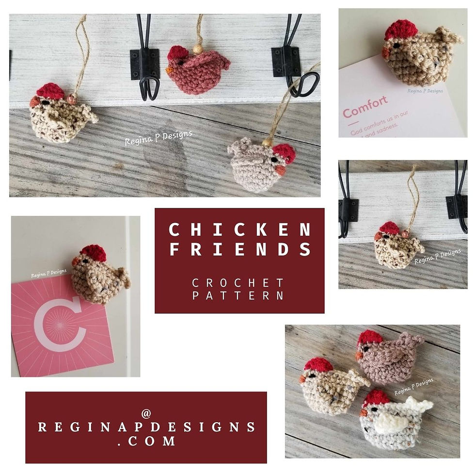 CHICKEN FRIENDS PIN PIC