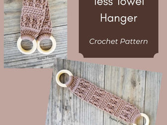 Tess Towel Hanger Crochet Pattern