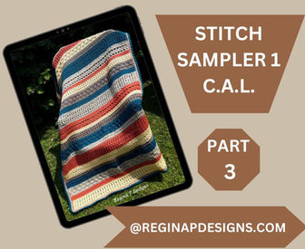 Stitch Sampler 1 C.A.L. WEEK 3