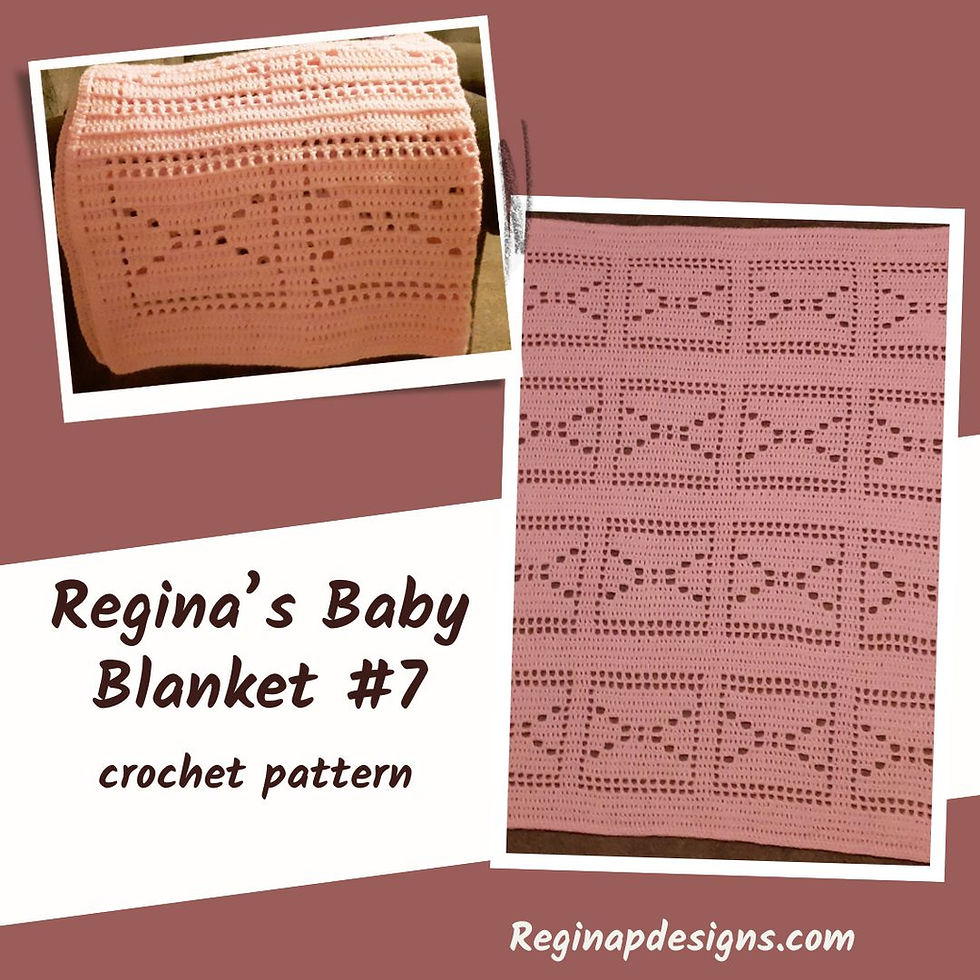 Regina's Baby Blanket #7 PIN PIC