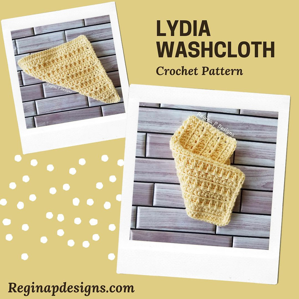 Lydia Washcloth Pin Pic