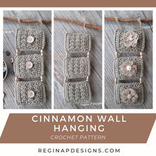 Cinnamon Wall Hanging Crochet Pattern