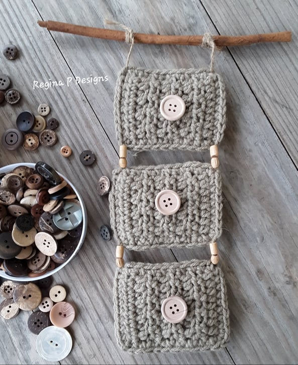Cinnamon Wall Hanging crochet pattern from Regina P Designs