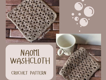 Naomi Washcloth Crochet Pattern