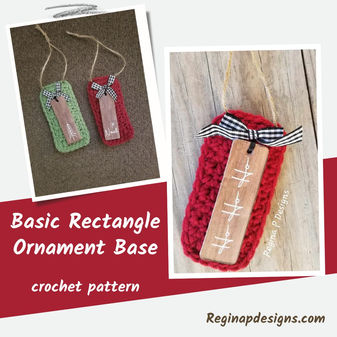 Basic Rectangle Ornament Crochet Pattern