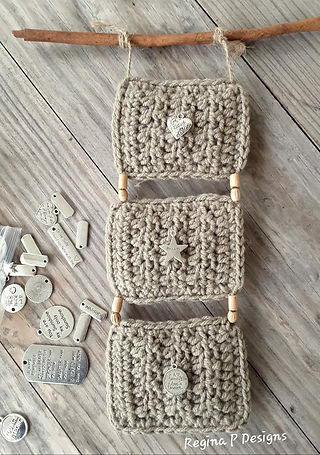 Cinnamon Wall Hanging crochet pattern from Regina P Designs