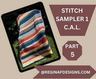 Stitch Sampler 1 C.A.L. WEEK 5