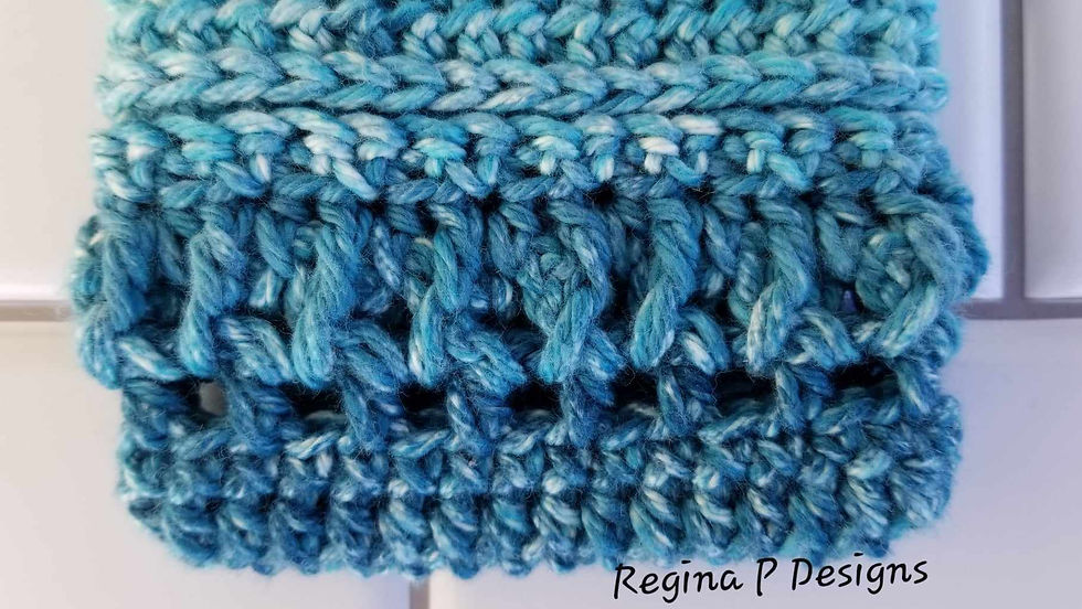 Crossroads Soap Saver crochet pattern from Regina P Designs