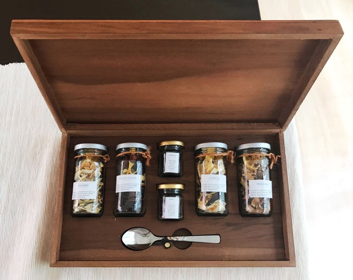 Caja desifru Té Grande