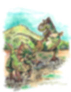 Children's book illustration - Zen and Now