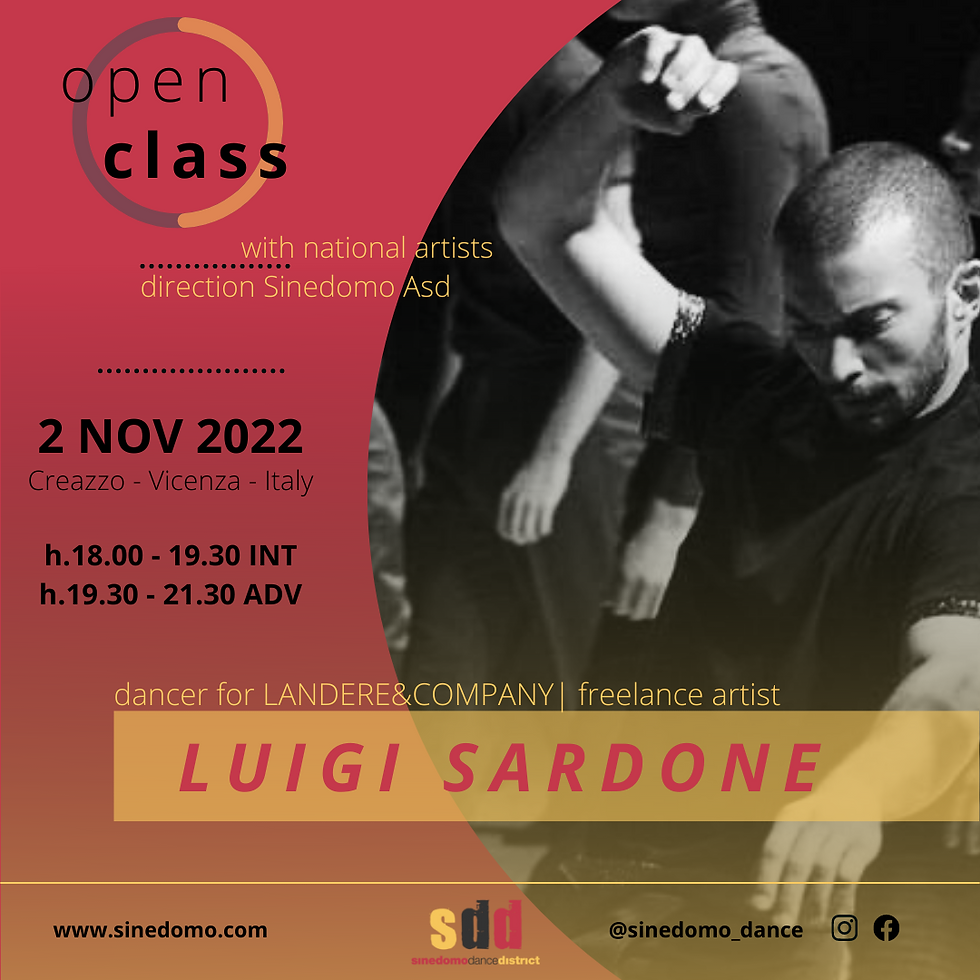 avanzato | LUIGI SARDONE | OPEN CLASS