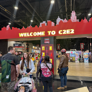 The entrance to C2E2