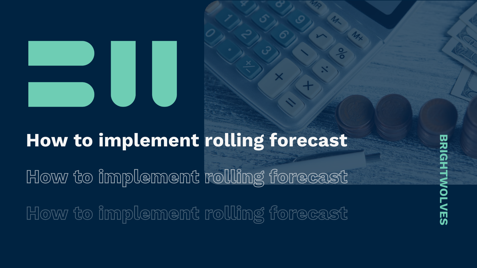 How to implement Rolling Forecast