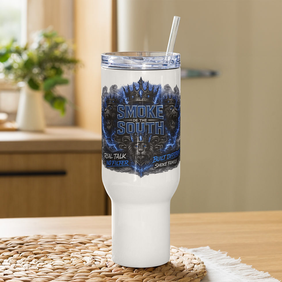 Thumbnail: Travel mug with a handle
