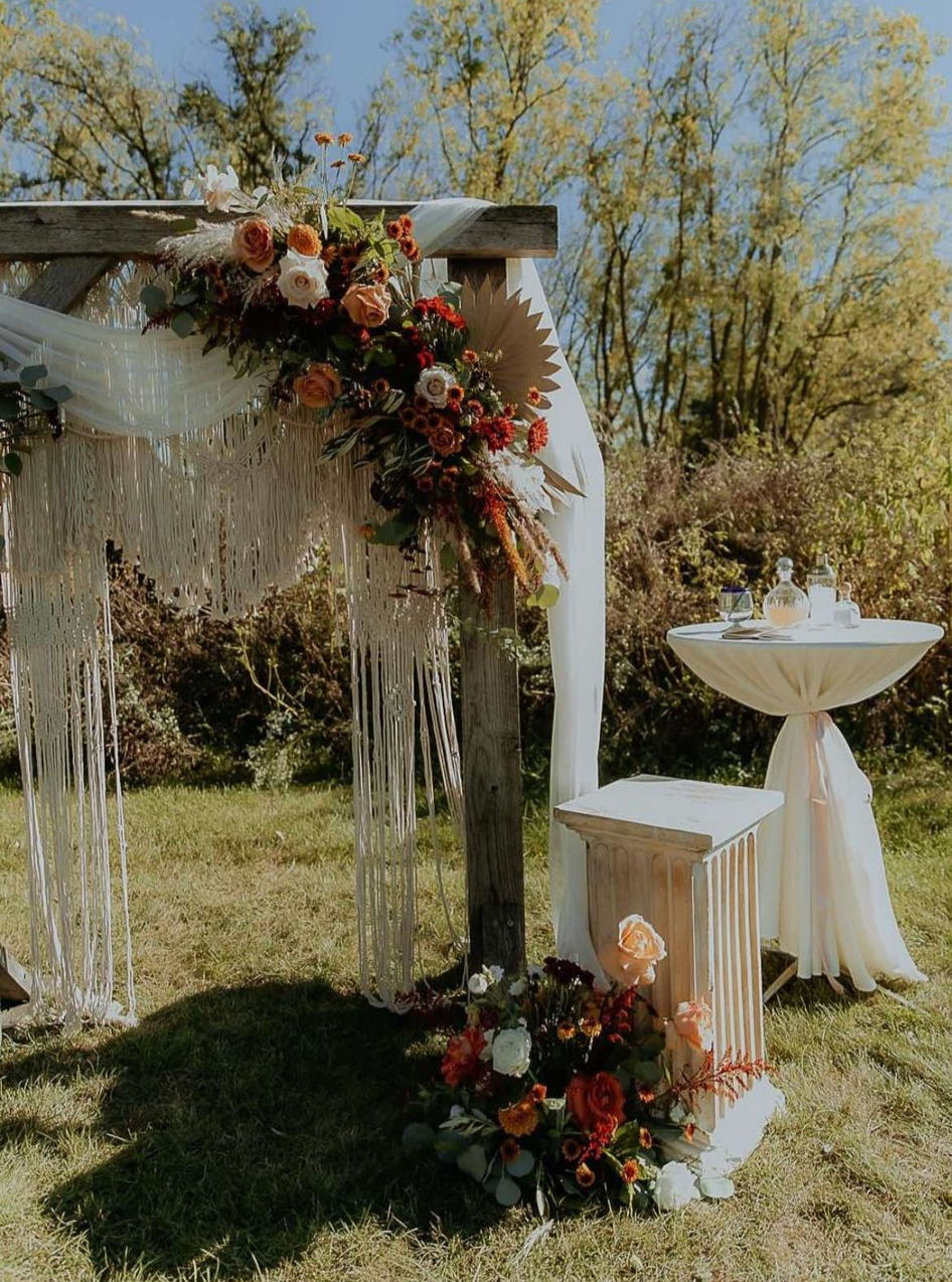 Fall Floral Arch