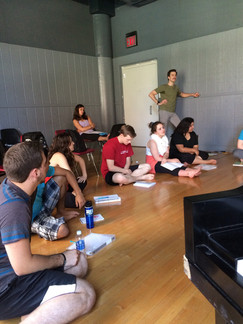Coaching with Gavin Creel. Intense and life changing- always.