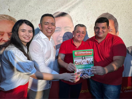 Festa Vermelha marca pré-candidatura de Ilomar Vasconcelos a prefeito de Canindé
