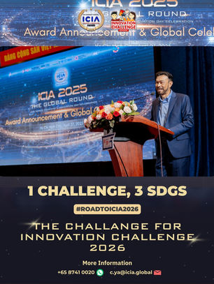 1 Challenge, 3 SDGs! #ROADTOICIA2026