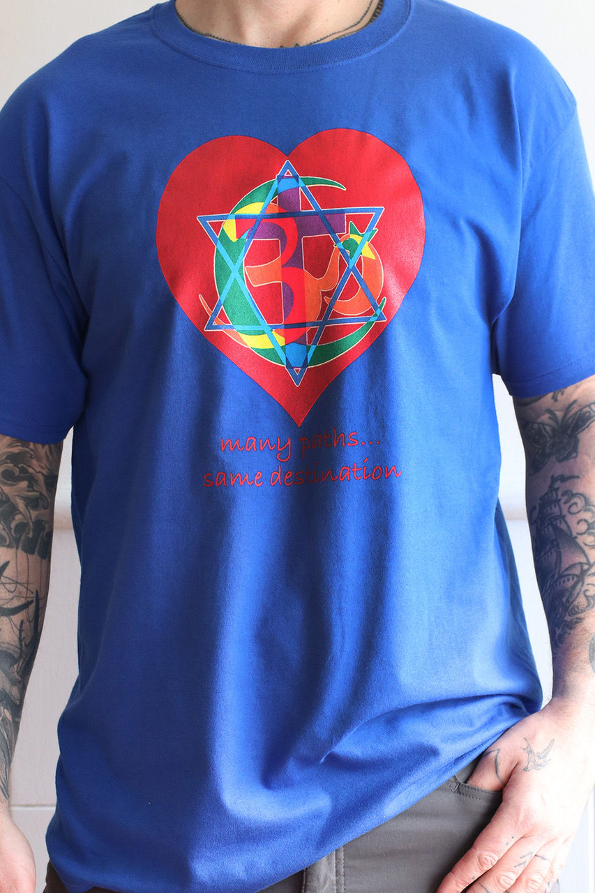 Thumbnail: many paths...same destination / crew neck
