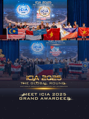 Meet the Grand Awardees of #ICIA2025! 🌟