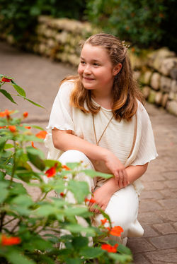 Communie fotoshoot Sofia-38