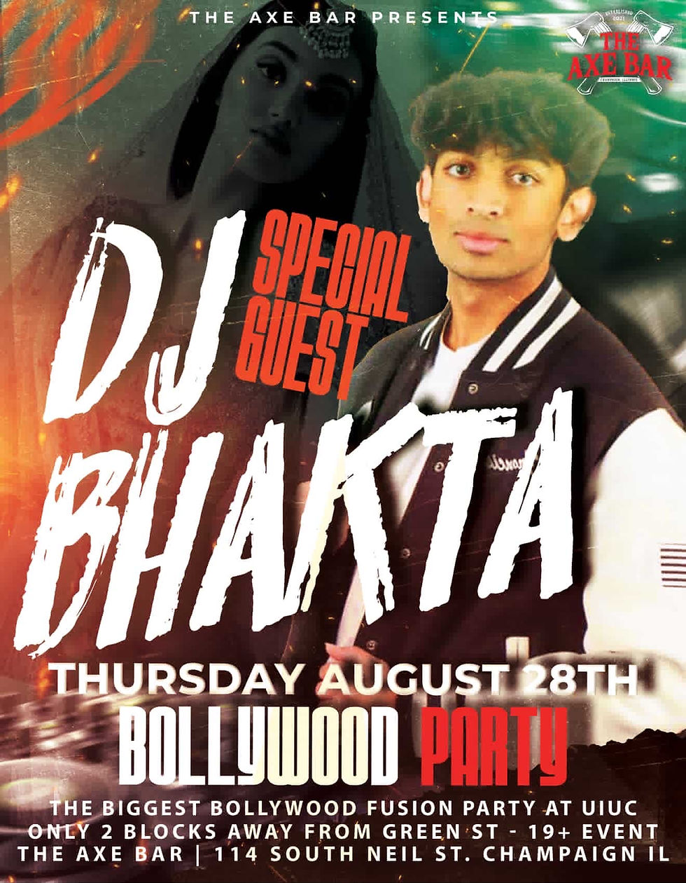Bollywood Party @ Axe Bar