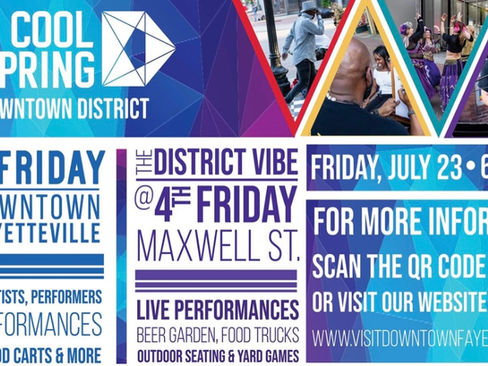 4th Friday Downtown Fayetteville & The District 