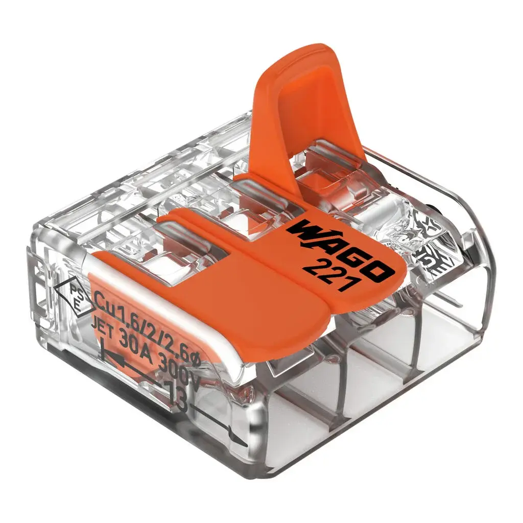 Conector De Empalme De 3 Polos 4mm